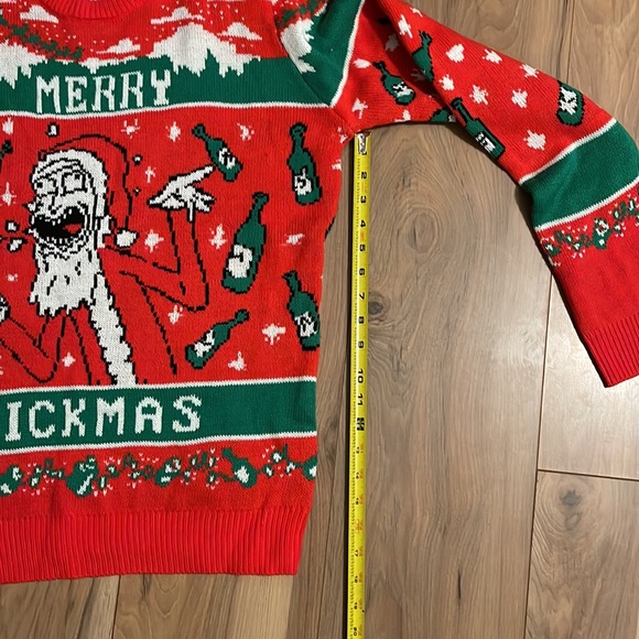 Merry Rickmas Ugly Christmas Sweater - Picture 10 of 13